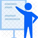 Presentation Teaching Training Icon
