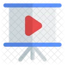 Presentation Play Presentation Screen Icon