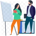 Presentation Practice Training Business Workshop Icon
