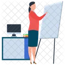 Presentation Practice Training Business Workshop Icon