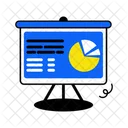 Presentation screen  Icon