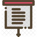 Screen Presentation Speech Icon