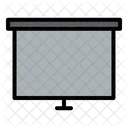 Screen Board Meeting Icon