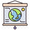 Presentation world  Icon
