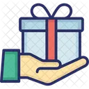Presente Benfeitor Beneficio Icon
