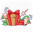 Presentes Caixa Natal Icon
