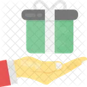 Presenting Gift Hand Icon