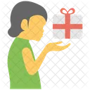 Gift Presentation Child Icon