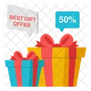 Presents Gifts Gift Boxes Icon