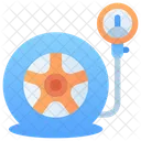 Presion De Las Ruedas Neumaticos Bomba Icon