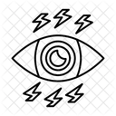Presion Ocular Ojo Agudeza Visual Icono
