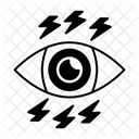 Presion Ocular Ojo Agudeza Visual Icono