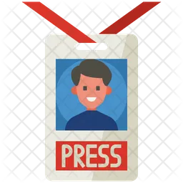 Press Card  Icon