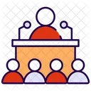 Press conference  Icon