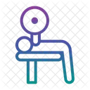 Press de banca  Icono