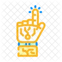 Press Click Robot Icon