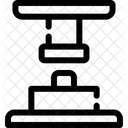 Press Machine Forming Icon
