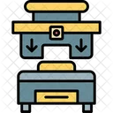 Press Machine Factory Industry Icon
