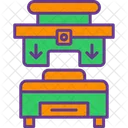 Press Machine Factory Industry Icon