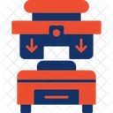 Press Machine Factory Industry Icon