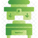 Press Machine Factory Industry Icon