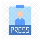 Press Pass News Newspaper Icon