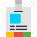 Press Pass Media Credential Press Access Icon