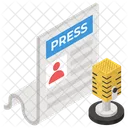 Press Release Media Newspaper Icon