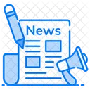 Press Release Newspaper Press Paper Icon