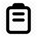 Document Liste Liste De Controle Icon