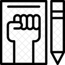 Pressefreiheit  Symbol