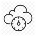 Icone Meteorologie Trait Modifiable Icône