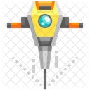 Presslufthammer Motorbohrmaschine Reparatur Symbol