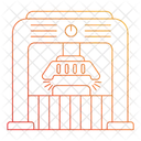 Pressmaschine Maschine Fabrik Symbol