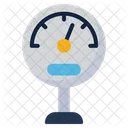 Pressure Meter Technology Icon