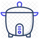 Pressure Cooker Cooking Pot Cookware Icon