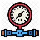 Pressure Gauge Technology Industry Icon