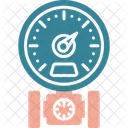 Gauge Pressure Meter Speedometer Icon