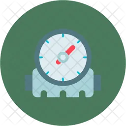 Pressure Gauge  Icon