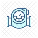Pressure Gauge Industrial Application Pressure Measure 아이콘