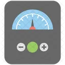 Pressure Meter Speedometer Icon