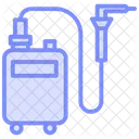 Pressure Washer Color Outline Icon Icon