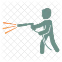 Pressure Washer Car Wash Car Icon