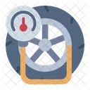 Pressure Wheel Tire Wheel Icon