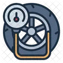 Pressure Wheel Tire Wheel Icon