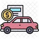 Prestamo De Coche Financiacion De Vehiculos Prestamo Para Automoviles Icono