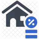 Casa Hipoteca Prestamo Inmobiliario Icono