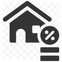 Casa Hipoteca Prestamo Inmobiliario Icono