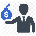 Préstamo de refinanciación  Icono