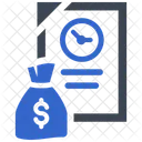 Préstamo vencido  Icono